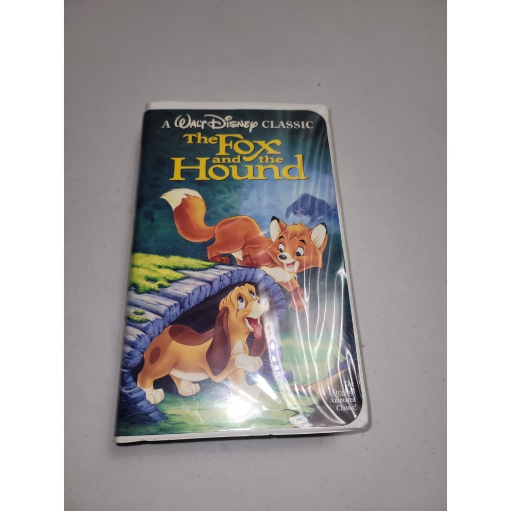 Walt Disney Classic The Fox And The Hound Black Diamond VHS Clamshell Movie 2041